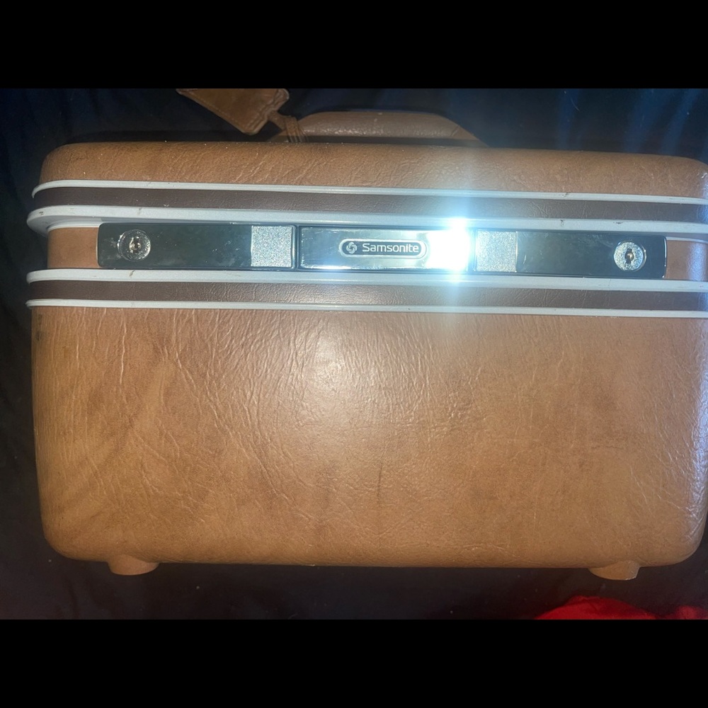 Vintage Samsonite Train Case